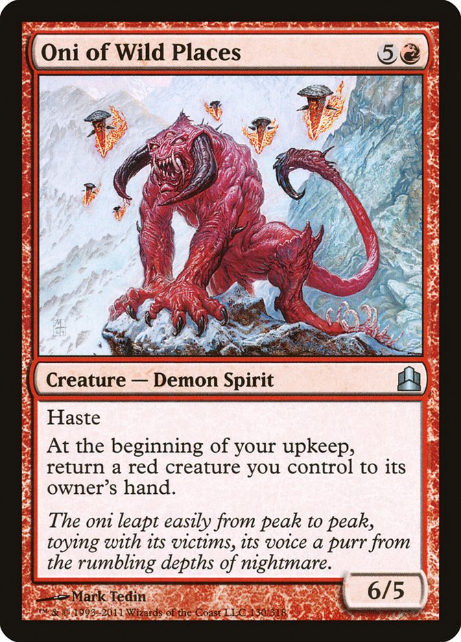 Oni of Wild Places [Commander 2011] | Gear Gaming Bentonville