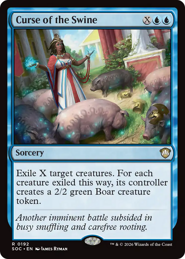 Curse of the Swine [Secrets of Strixhaven Commander] | Gear Gaming Bentonville