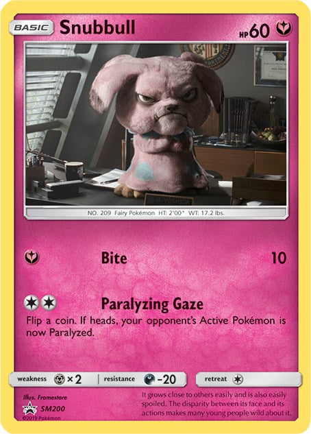 Snubbull (SM200) [Sun & Moon: Black Star Promos] | Gear Gaming Bentonville