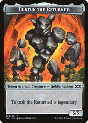 Eldrazi Spawn // Tuktuk the Returned Double-Sided Token [Double Masters Tokens] | Gear Gaming Bentonville