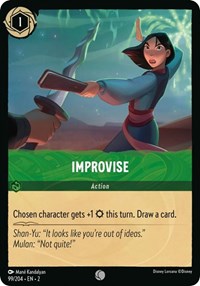 Improvise (99/204) [Rise of the Floodborn] | Gear Gaming Bentonville