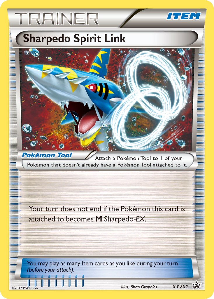 Sharpedo Spirit Link (XY201) [XY: Black Star Promos] | Gear Gaming Bentonville