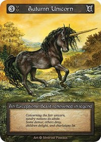 Autumn Unicorn (Preconstructed Deck) [Alpha] | Gear Gaming Bentonville