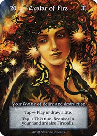 Avatar of Fire (Preconstructed Deck) [Alpha] | Gear Gaming Bentonville