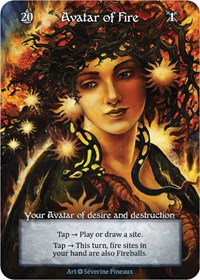 Avatar of Fire (Foil) [Alpha] | Gear Gaming Bentonville