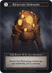 All-terrain Vestments (Foil) [Alpha] | Gear Gaming Bentonville