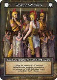 Amazon Warriors (Foil) [Alpha] | Gear Gaming Bentonville