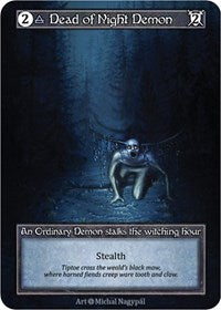 Dead of Night Demon (Foil) [Alpha] | Gear Gaming Bentonville