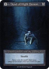 Dead of Night Demon (Preconstructed Deck) [Alpha] | Gear Gaming Bentonville