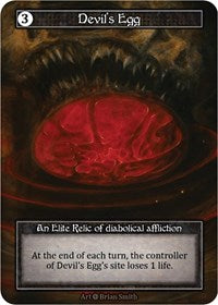 Devil's Egg (Foil) [Alpha] | Gear Gaming Bentonville