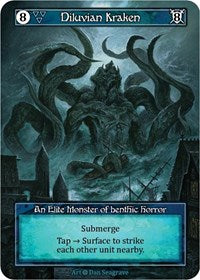 Diluvian Kraken (Foil) [Alpha] | Gear Gaming Bentonville