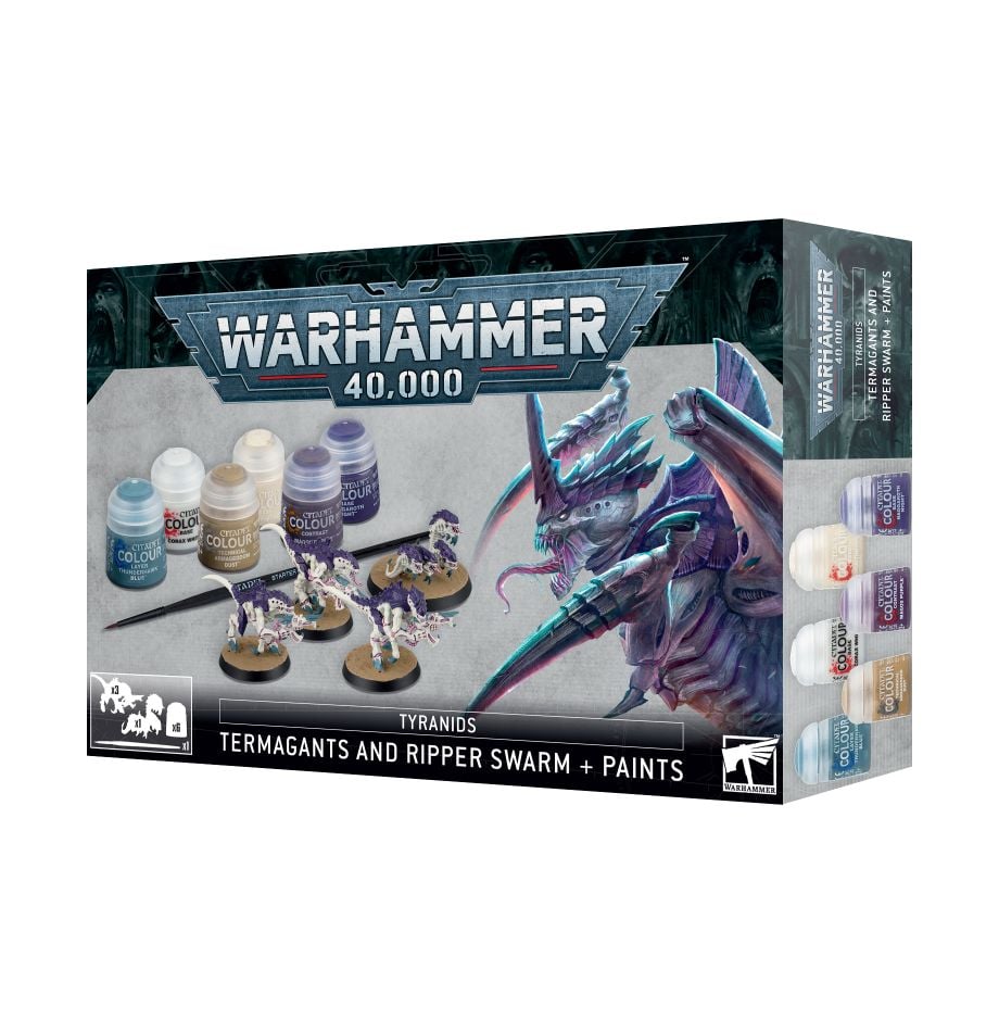 Tyranids: Termagants and Ripper Swarm + Paints | Gear Gaming Bentonville