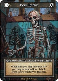 Bone Rabble (Foil) [Alpha] | Gear Gaming Bentonville