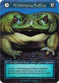 Brobdingnag Bullfrog (Foil) [Alpha] | Gear Gaming Bentonville