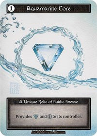 Aquamarine Core (Foil) [Alpha] | Gear Gaming Bentonville