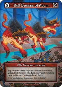 Bull Demons of Adum (Foil) [Alpha] | Gear Gaming Bentonville