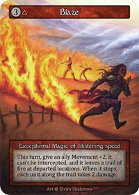 Blaze (Preconstructed Deck) [Alpha] | Gear Gaming Bentonville