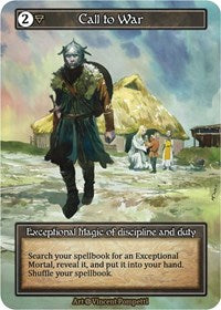 Call to War (Foil) [Alpha] | Gear Gaming Bentonville