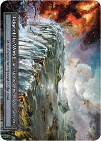 Edge of the World (Foil) [Alpha] | Gear Gaming Bentonville