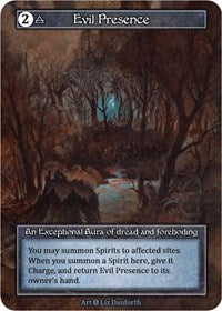 Evil Presence (Foil) [Alpha] | Gear Gaming Bentonville