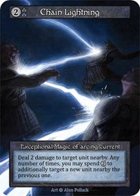 Chain Lightning (Preconstructed Deck) [Alpha] | Gear Gaming Bentonville