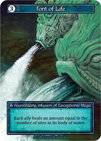Font of Life (Foil) [Alpha] | Gear Gaming Bentonville