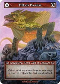 Hillock Basilisk (Foil) [Alpha] | Gear Gaming Bentonville