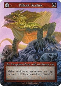 Hillock Basilisk (Preconstructed Deck) [Alpha] | Gear Gaming Bentonville