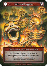 Infernal Legion (Foil) [Alpha] | Gear Gaming Bentonville