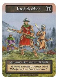 Foot Soldier (3) (Box Topper) [Alpha] | Gear Gaming Bentonville