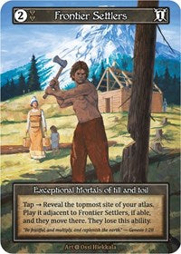 Frontier Settlers (Foil) [Alpha] | Gear Gaming Bentonville