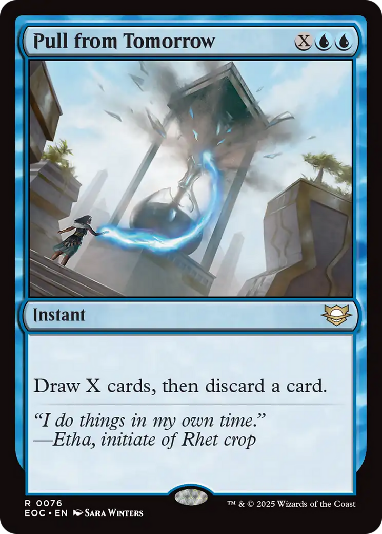 Pull from Tomorrow [Edge of Eternities Commander] | Gear Gaming Bentonville
