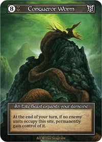 Conqueror Worm (Foil) [Alpha] | Gear Gaming Bentonville