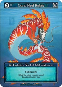 Coral-Reef Kelpie (Foil) [Alpha] | Gear Gaming Bentonville