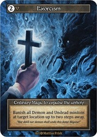 Exorcism (Foil) [Alpha] | Gear Gaming Bentonville