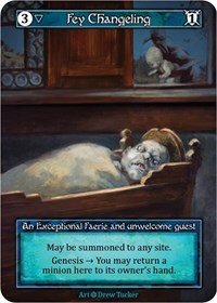 Fey Changeling (Foil) [Alpha] | Gear Gaming Bentonville