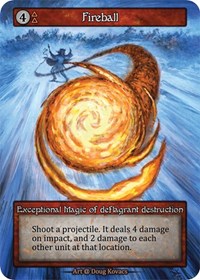 Fireball (Preconstructed Deck) [Alpha] | Gear Gaming Bentonville