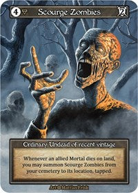 Scourge Zombies (Foil) [Alpha] | Gear Gaming Bentonville
