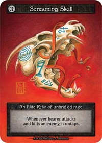 Screaming Skull (Preconstructed Deck) [Alpha] | Gear Gaming Bentonville