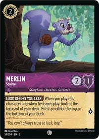 Merlin - Squirrel (54/204) [Rise of the Floodborn] | Gear Gaming Bentonville