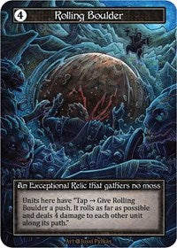 Rolling Boulder (Foil) [Alpha] | Gear Gaming Bentonville