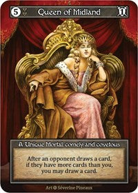 Queen of Midland (Foil) [Alpha] | Gear Gaming Bentonville