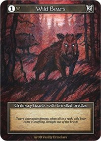 Wild Boars (Foil) [Alpha] | Gear Gaming Bentonville