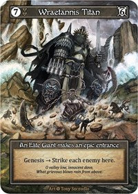 Wraetannis Titan (Foil) [Alpha] | Gear Gaming Bentonville