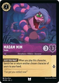 Madam Mim - Snake (49/204) [Rise of the Floodborn] | Gear Gaming Bentonville