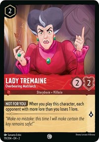 Lady Tremaine - Overbearing Matriarch (111/204) [Rise of the Floodborn] | Gear Gaming Bentonville