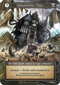 Wraetannis Titan (Foil) [Beta] | Gear Gaming Bentonville