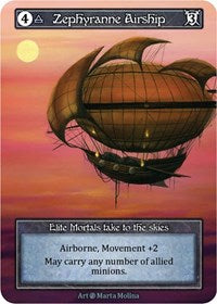 Zephyranne Airship (Foil) [Beta] | Gear Gaming Bentonville
