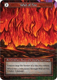 Wall of Fire (Foil) [Beta] | Gear Gaming Bentonville