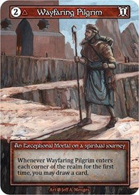 Wayfaring Pilgrim (Foil) [Beta] | Gear Gaming Bentonville